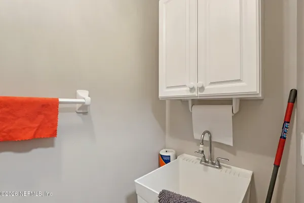 a bathroom with a sink and a vanity