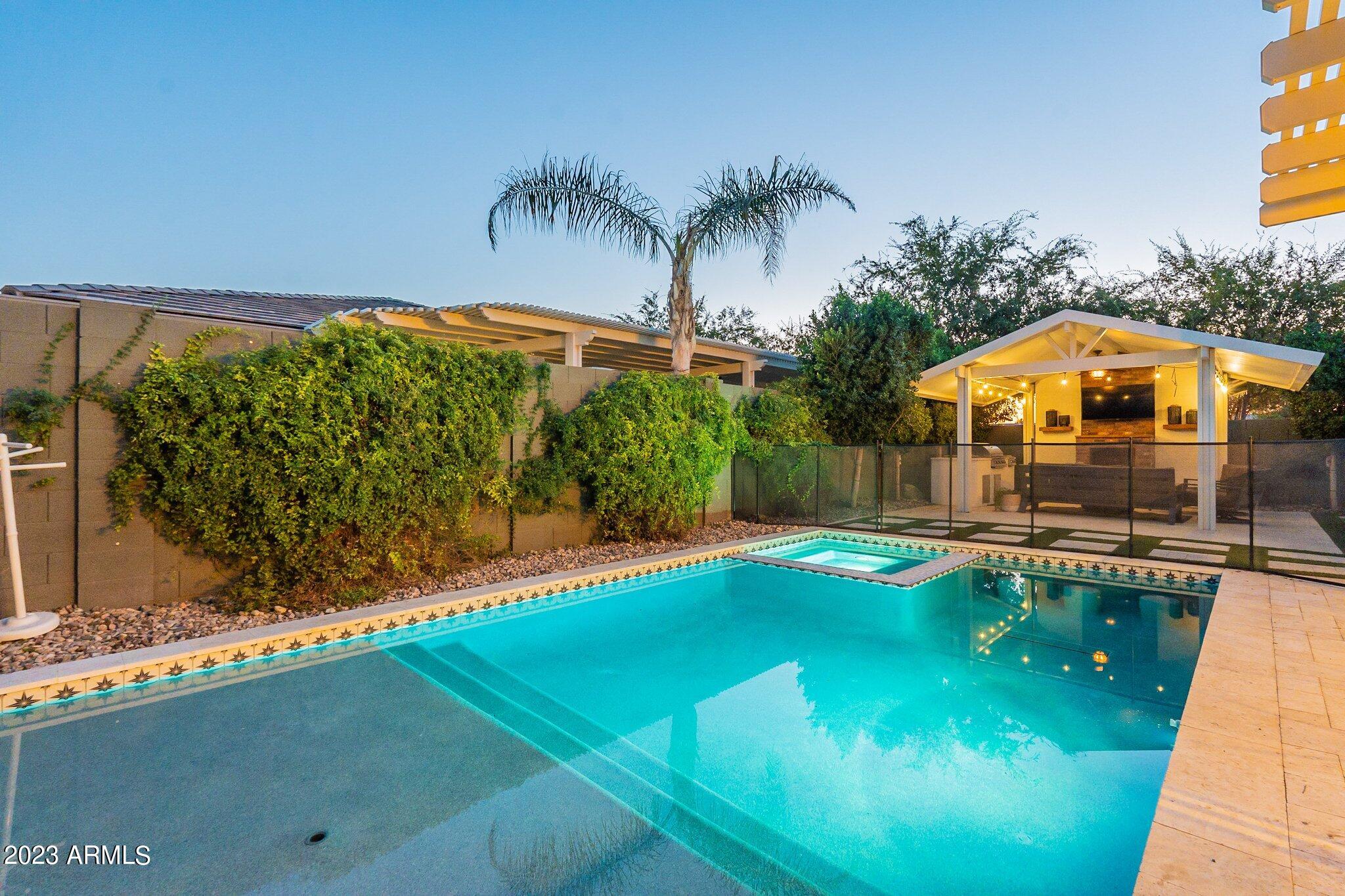 2833 East Appaloosa Road Gilbert, AZ 85296 - Photo 39 of 44 heated salt water pool