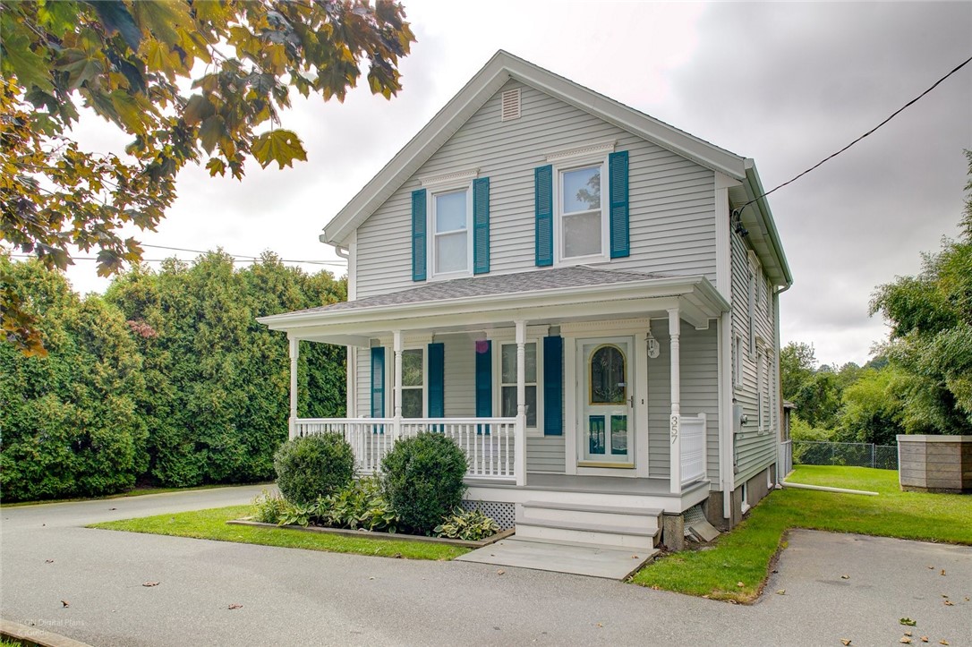 Inviting porch