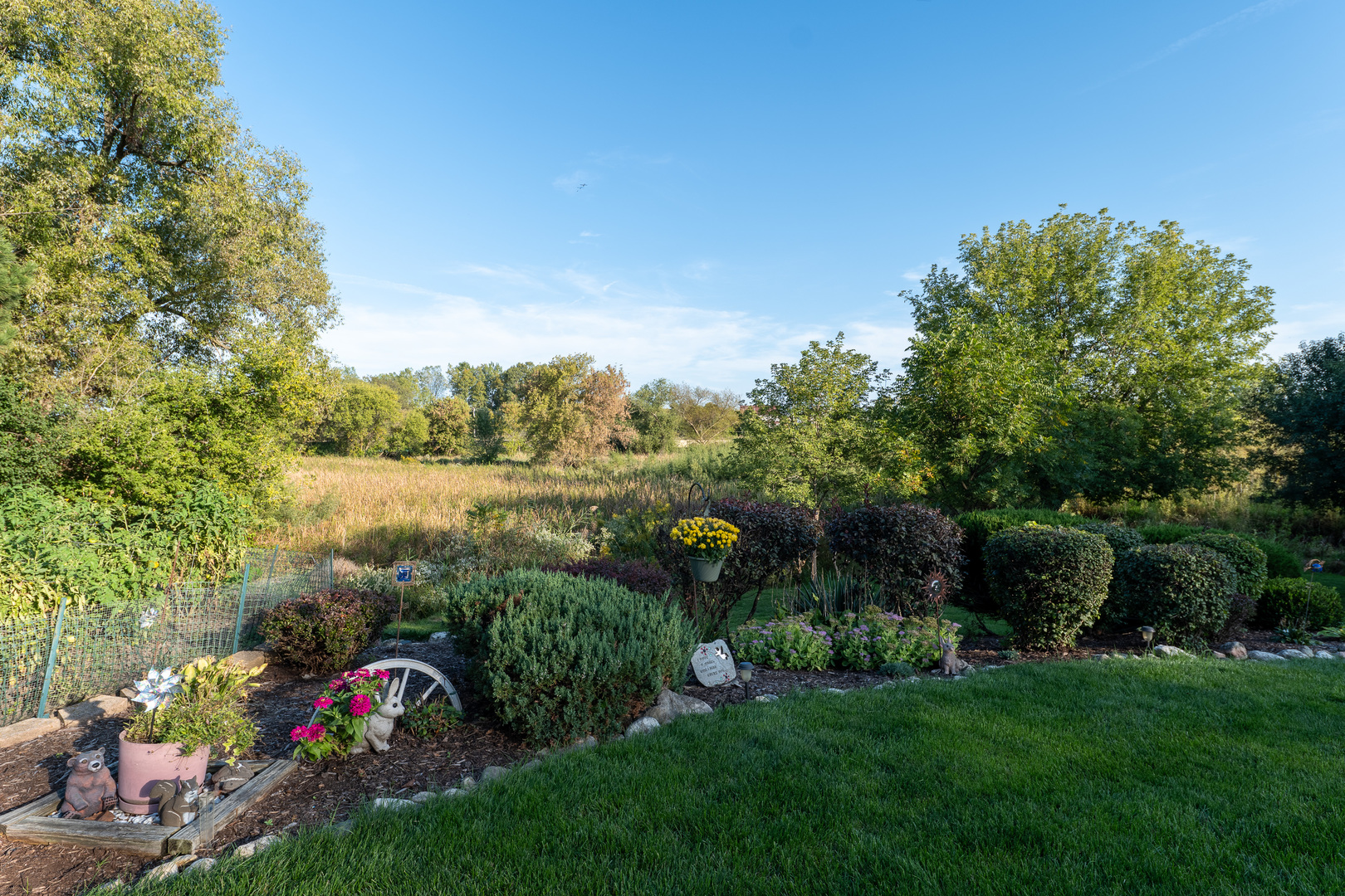 113 Bittersweet Lane Streamwood, IL 60107 - Photo 22 of 24 a view of a garden with a lake view