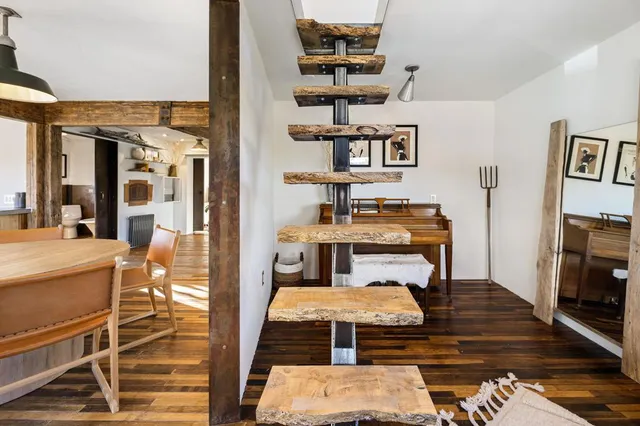 a view of a car park in front of a building