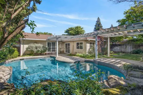 front view of house with a yard