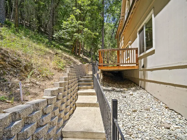 a view of deck with wooden floor and outdoor space