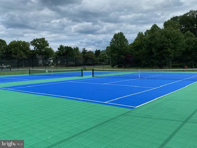 a view of tennis court