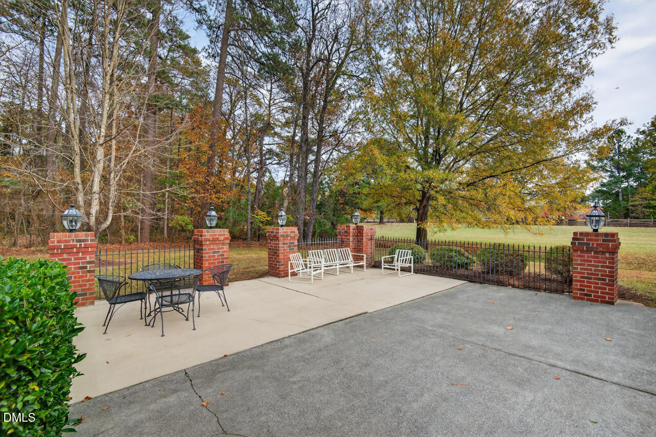 2204 Hayfield Drive Durham, NC 27705 - Photo 48 of 56 a view of a bench with sitting area