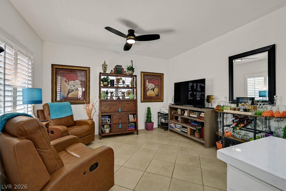 2228 Waterton Rivers Drive Henderson, NV 89044 - Photo 18 of 57 Spacious area off of kitchen. Could be den, office or Breakfast Nook. Flex space with many uses.