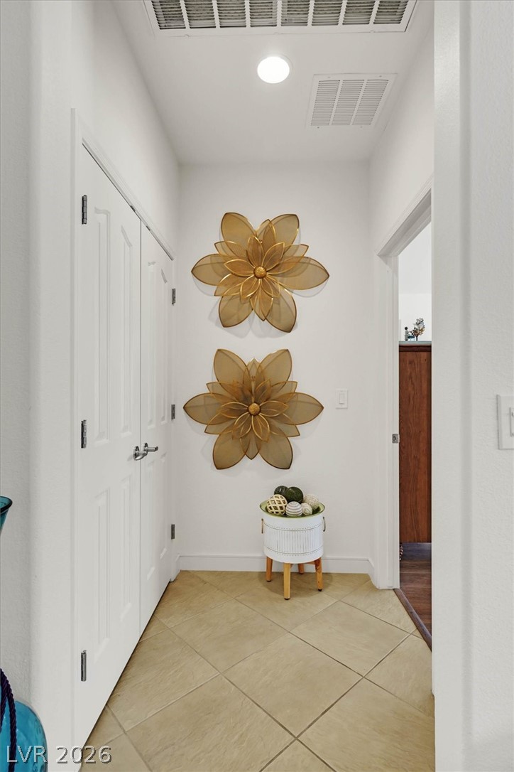2228 Waterton Rivers Drive Henderson, NV 89044 - Photo 31 of 57 Hallway to Primary Bedroom. Double storage Closet!