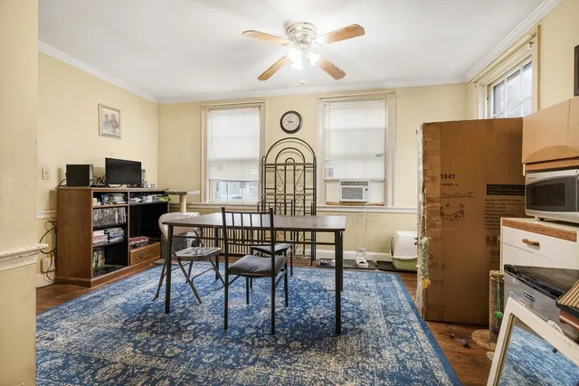 a bedroom with a large bed and a closet