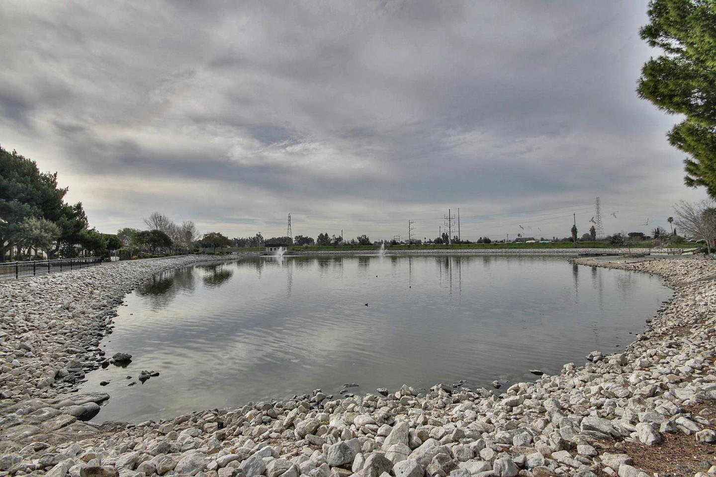 761 Superior Road Milpitas, CA 95035 - Photo 39 of 41 a view of a lake with a big yard