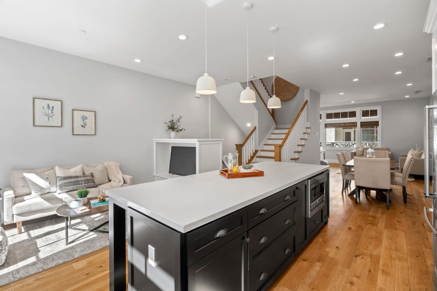425 Robin Ridge Way Campbell, CA 95008 - Photo 18 of 46 a view of a kitchen with a table and chairs