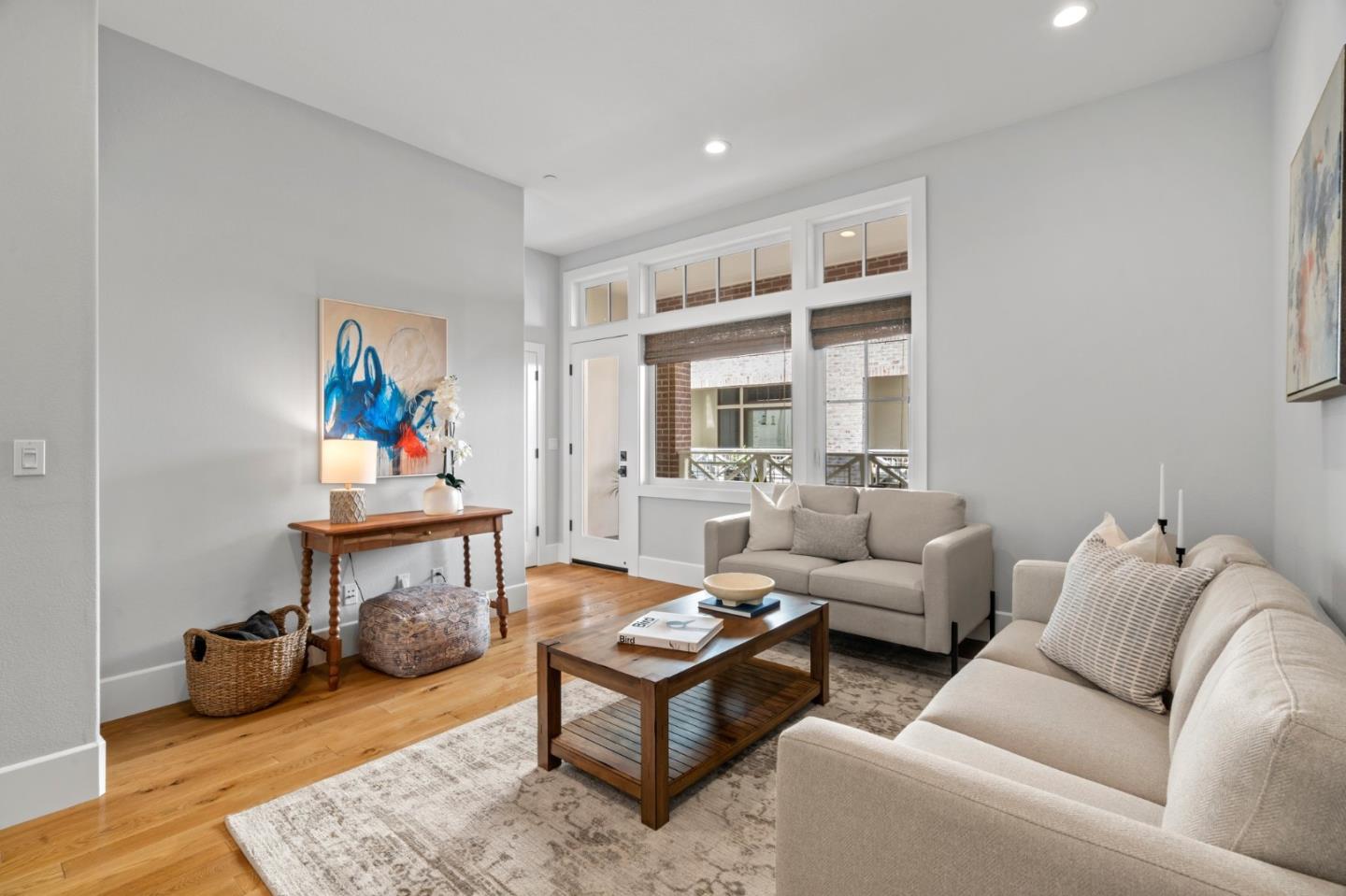 425 Robin Ridge Way Campbell, CA 95008 - Photo 21 of 46 a living room with furniture and a wooden floor