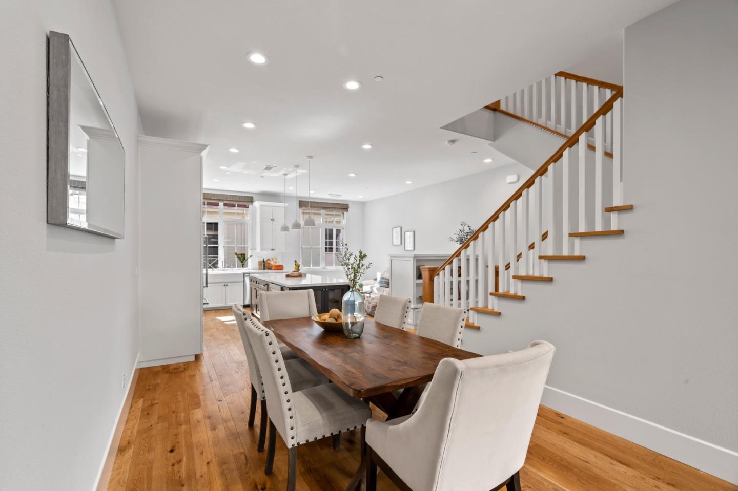 425 Robin Ridge Way Campbell, CA 95008 - Photo 26 of 46 a view of a dining room with furniture and wooden floor