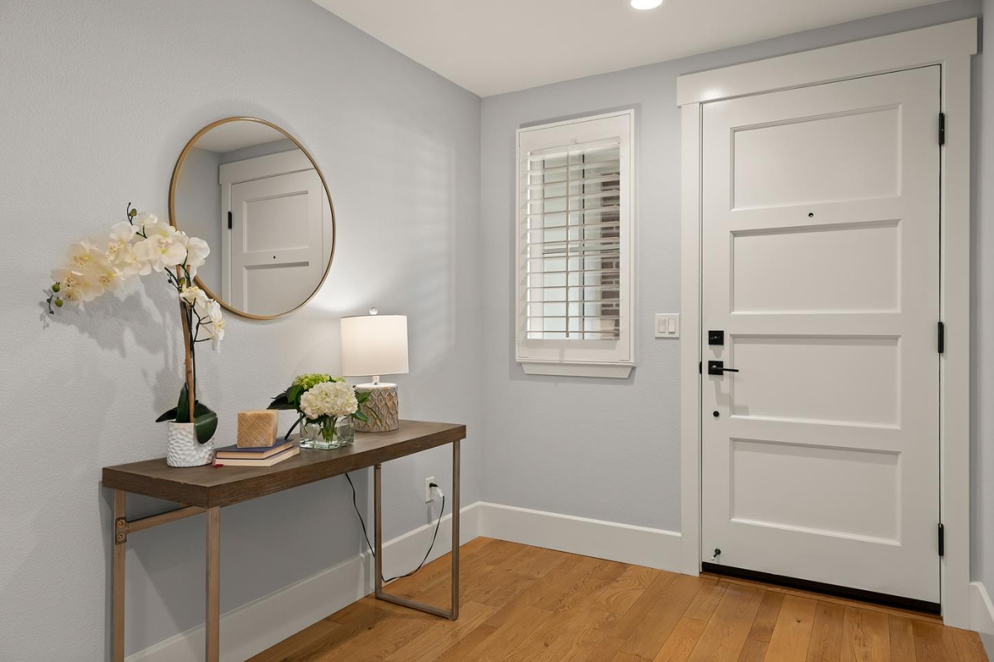 425 Robin Ridge Way Campbell, CA 95008 - Photo 45 of 46 a room with round mirror and window