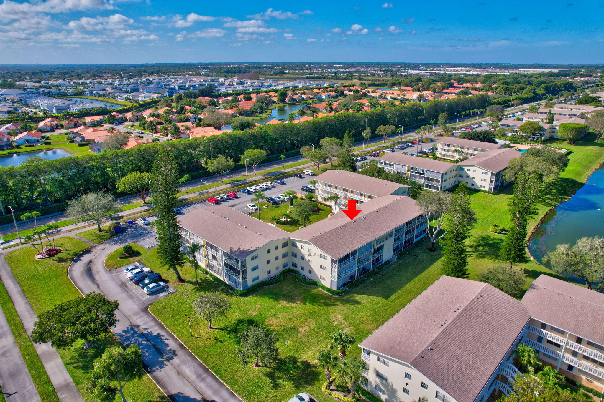 176 Dorset East, Unit E Boca Raton, FL 33434 - Photo 18 of 39 Aerial