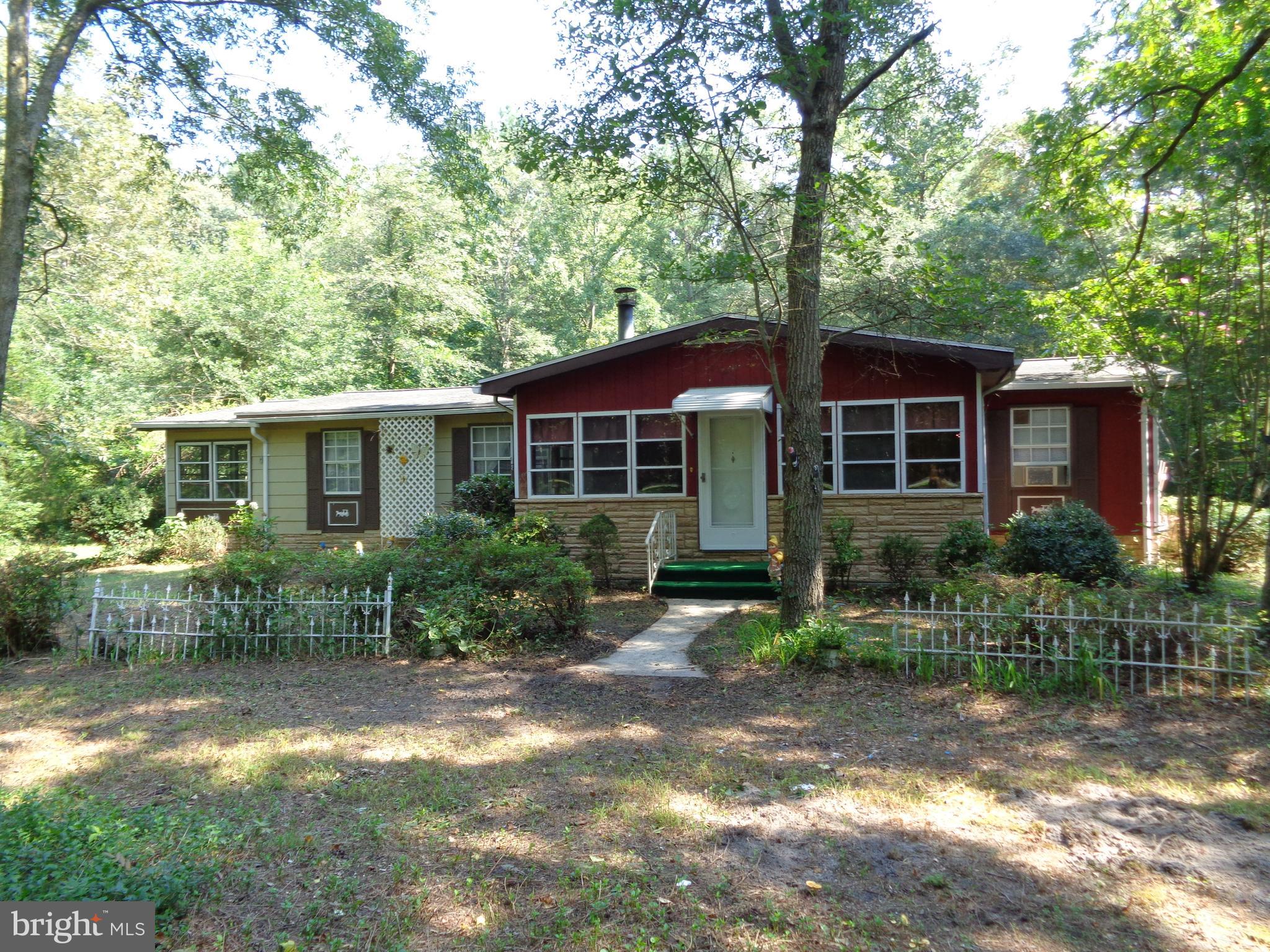 Doublewide on 6+ Acres Front View 1