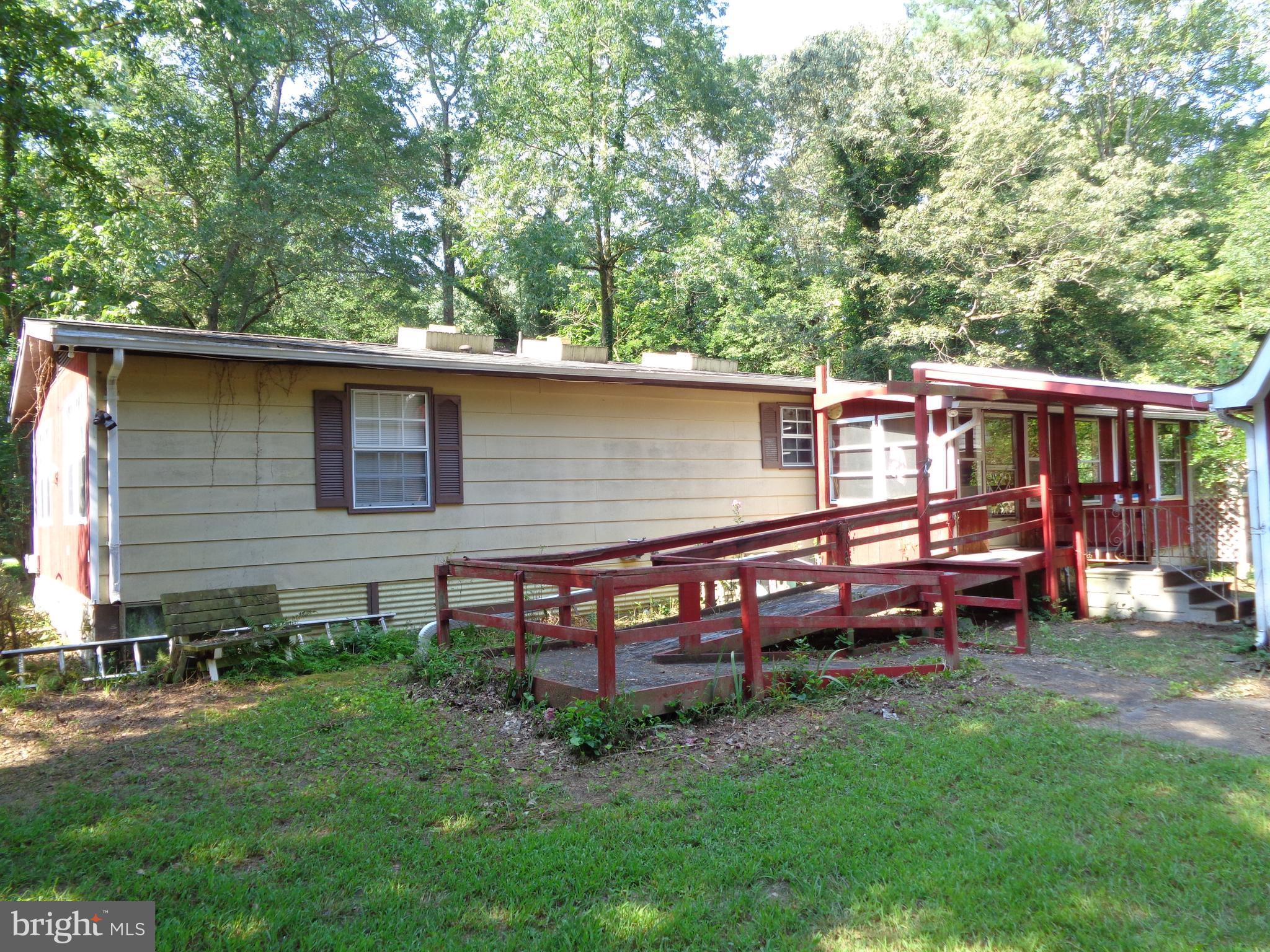 31616 Melson Road Delmar, MD 21875 - Photo 4 of 19 Rear of Home with Handicap Ramp