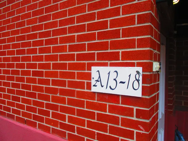 a close up of a street