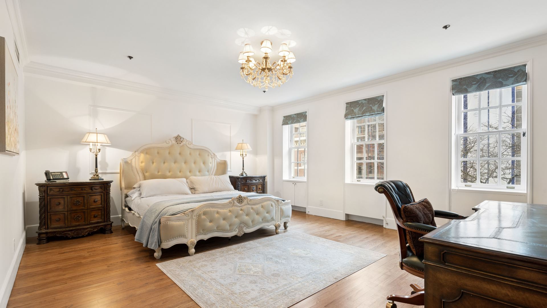 7 East 69th Street Manhattan, NY 10021 - Photo 15 of 27 a bedroom with a bed and a window