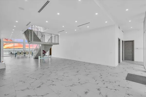 a view of entryway and hall