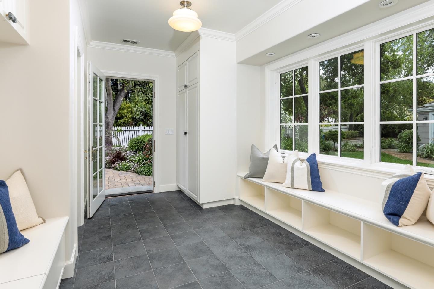 96 Laburnum Road Atherton, CA 94027 - Photo 21 of 40 a living room with furniture and windows