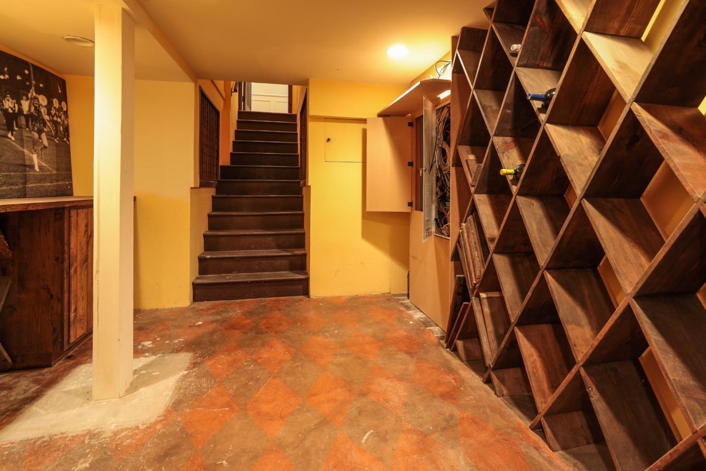 96 Laburnum Road Atherton, CA 94027 - Photo 32 of 40 a view of an empty room with stairs