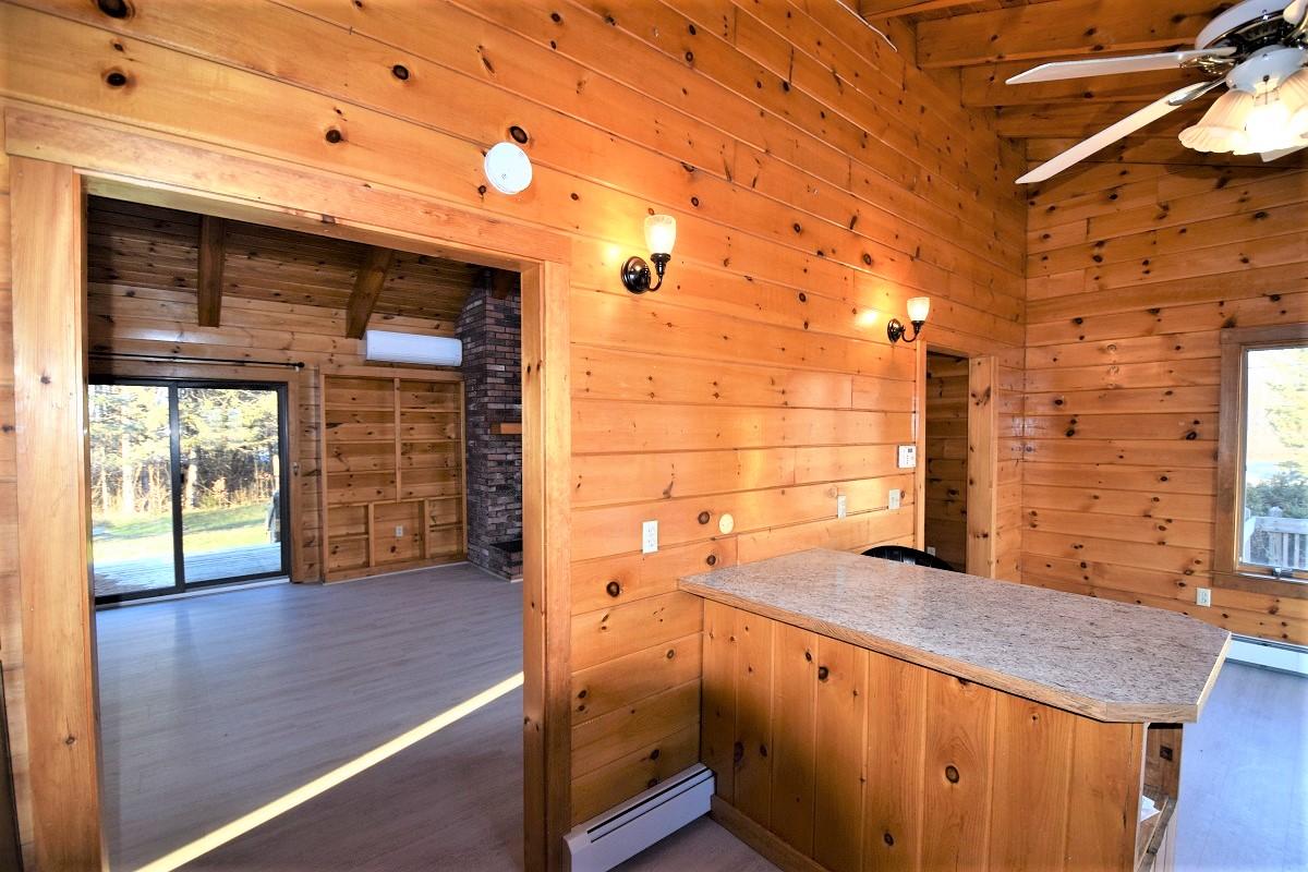 340 Hudson Road Glenburn, ME 04401 - Photo 9 of 30 View from kitchen to living room...