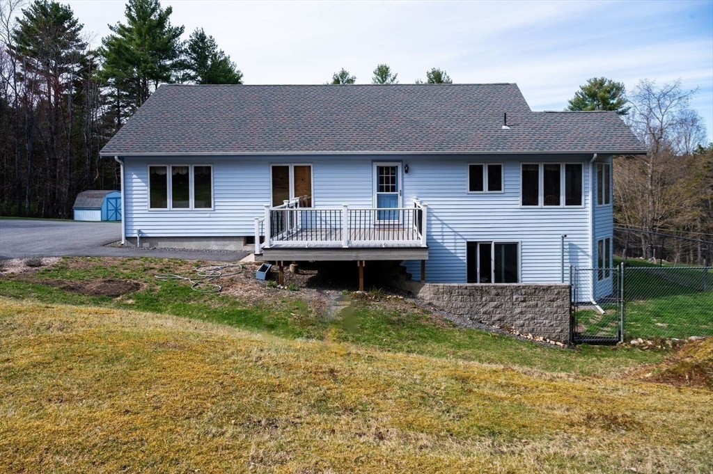 205 East Rindge Road Ashburnham, MA 01430 - Photo 9 of 40 a front view of a house with garden