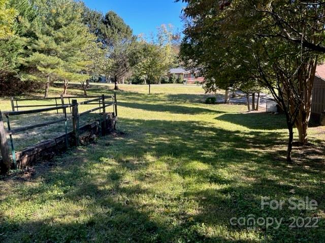 110 Joycetown Church Road Southwest Lenoir, NC 28645 - Photo 7 of 42 a view of yard with swimming pool and trees
