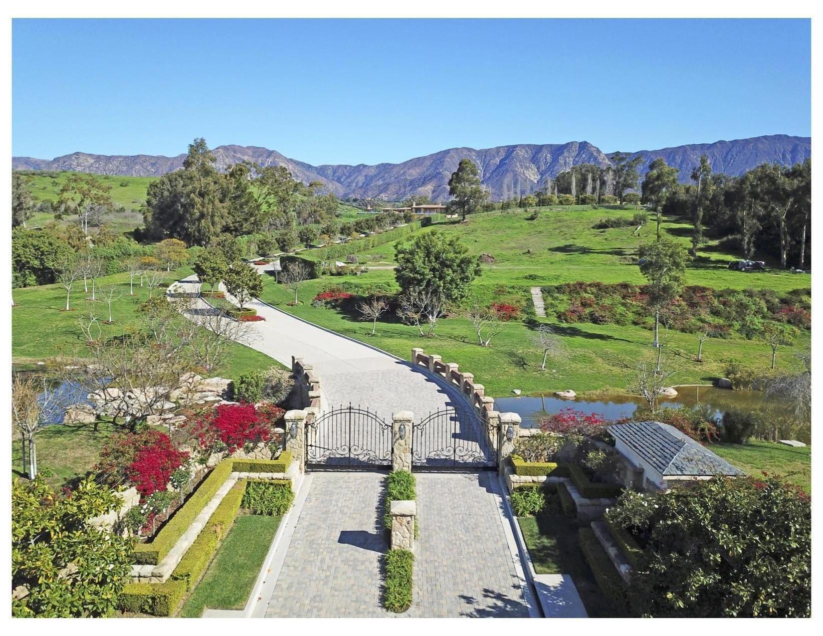 200 Montecito Ranch Lane Summerland, CA 93067 - Photo 2 of 12 Gated Entry