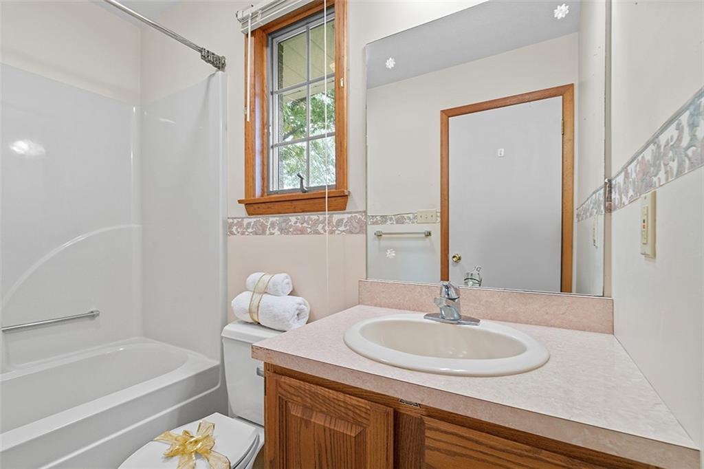 105 Teakwood Road Butler, PA 16001 - Photo 20 of 22 a bathroom with a sink and a bathtub
