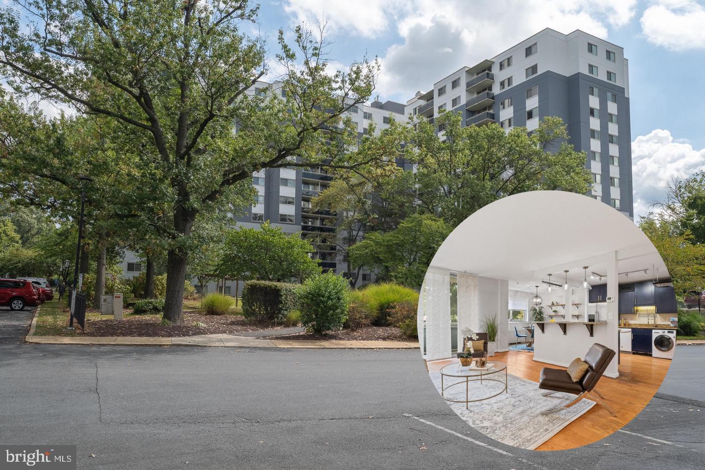 a view of a house with sitting area and garden