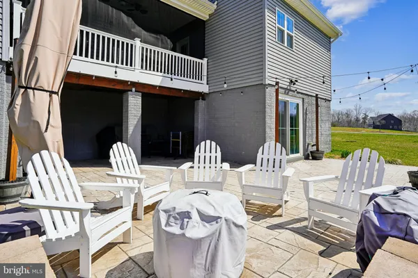 a view of a chairs in balcony