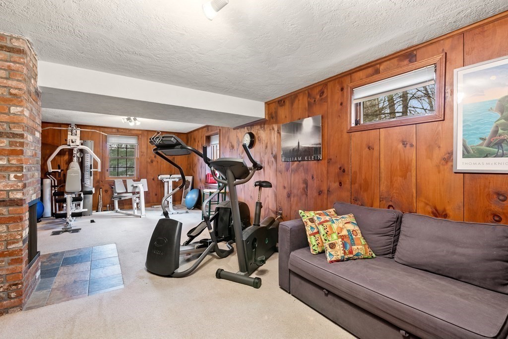 42 Bradyll Road Weston, MA 02493 - Photo 26 of 31 a view of a room with gym equipment