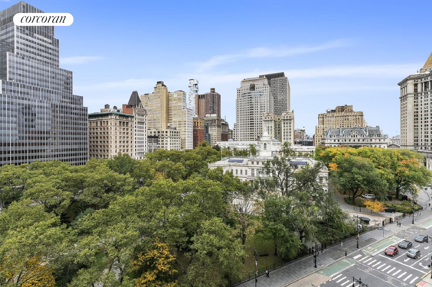 145 Nassau Street, Unit 8A Manhattan, NY 10038 - Photo 2 of 26 a view of a city with tall buildings