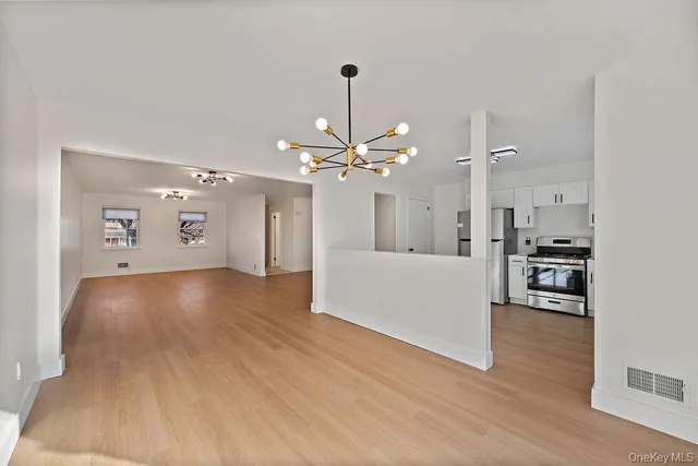 a view of a livingroom with a furniture