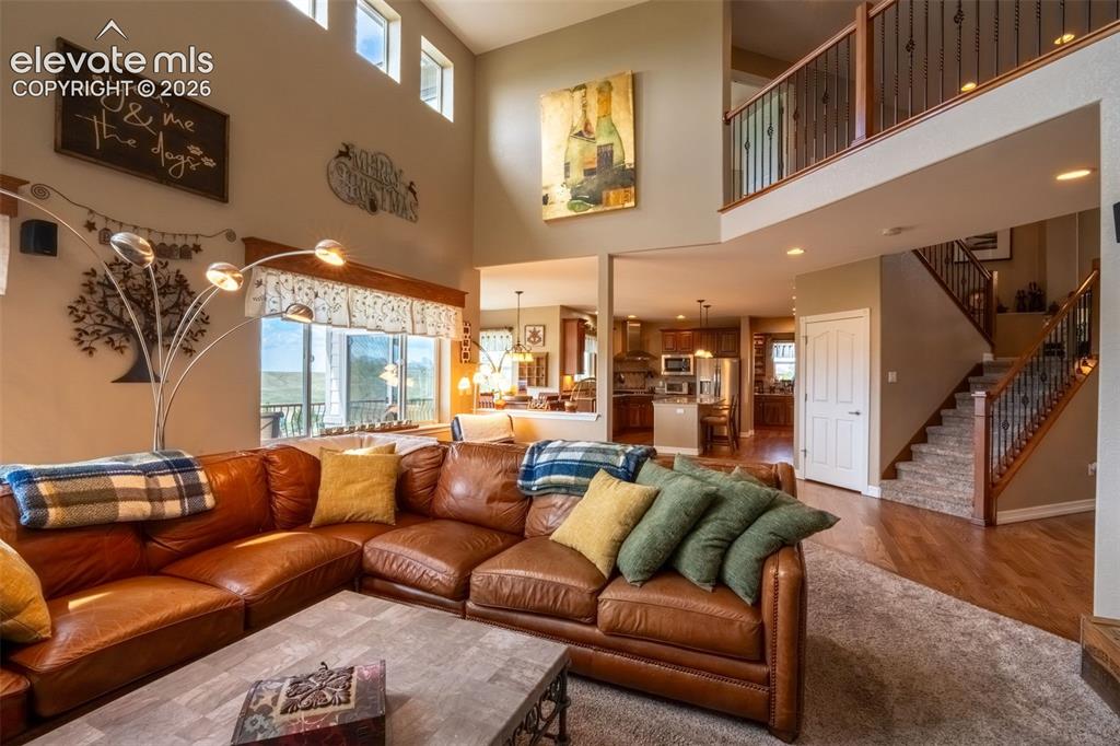 2385 Antelope Ridge Trail Parker, CO 80138 - Photo 24 of 47 MAIN LIVING ROOM HIGH CEILINGS