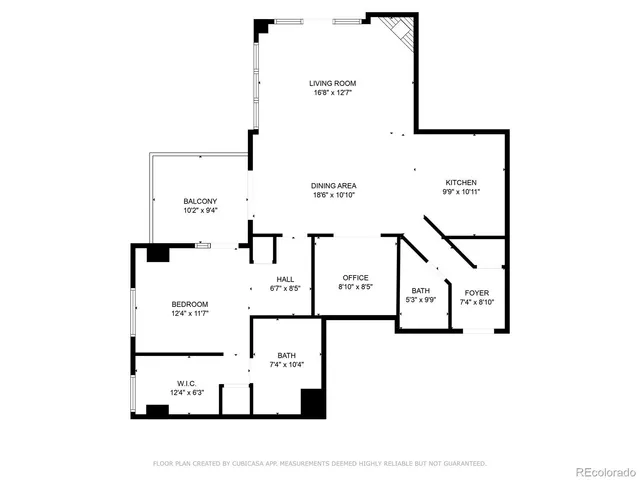 $469,000 | 1827 Grant Street, Unit 800, Denver, CO 80203