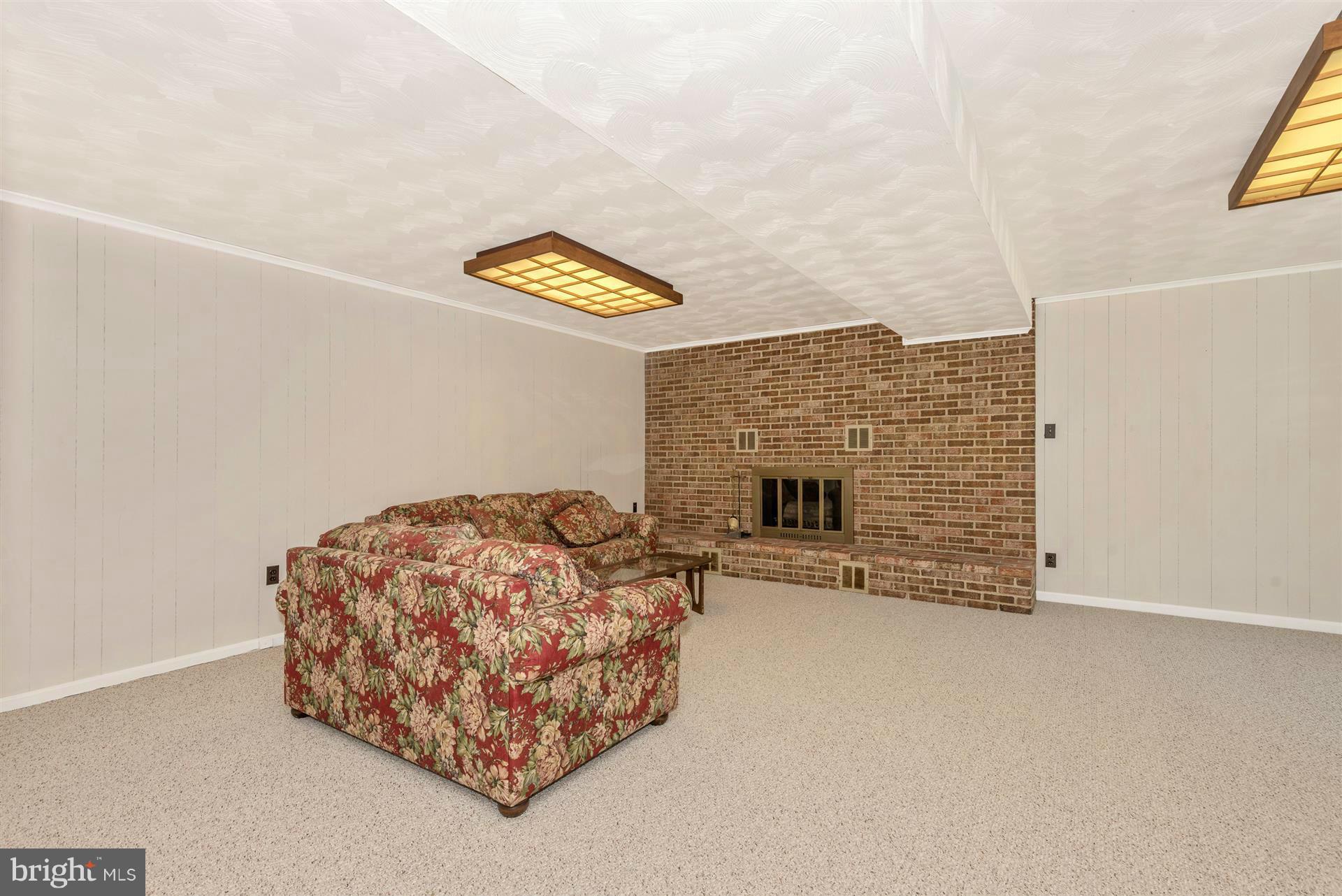 1626 Maydale Drive Silver Spring, MD 20905 - Photo 19 of 26 Basement w/Brick Fireplace