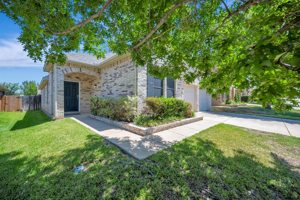 3909 Long Hollow Road Fort Worth, TX 76262 - Photo 2 of 20 Shaded front porch