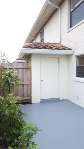 a house with trees in front of it