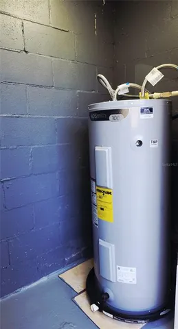 a view of water heater