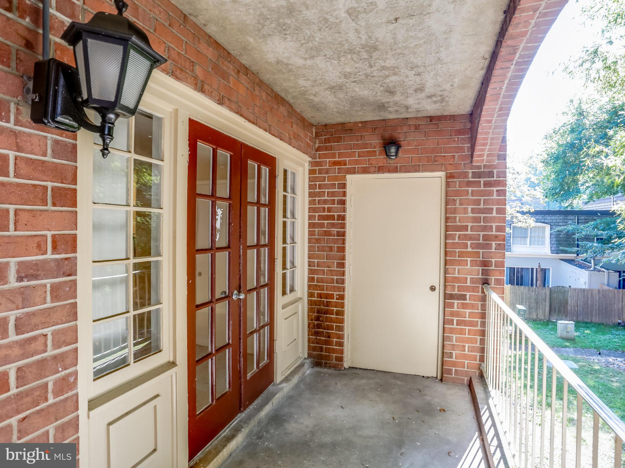 8110 Colony Point Road, Unit 215 Springfield, VA 22152 - Photo 23 of 27 Balcony View