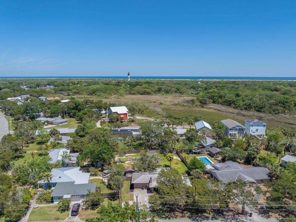 204 Coquina Avenue St. Augustine, FL 32080 - Photo 5 of 14 an aerial view of residential building and green space