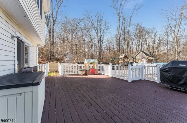 a view of outdoor space and deck