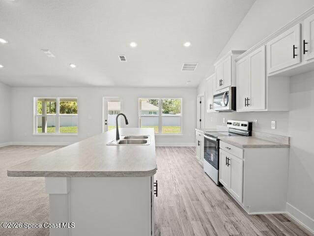 1015 Gulfport Road Southeast Palm Bay, FL 32909 - Photo 11 of 21 kitchen backyard