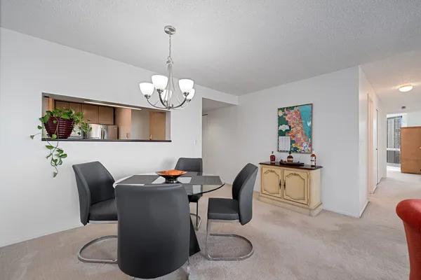 a work room with furniture and wooden floor