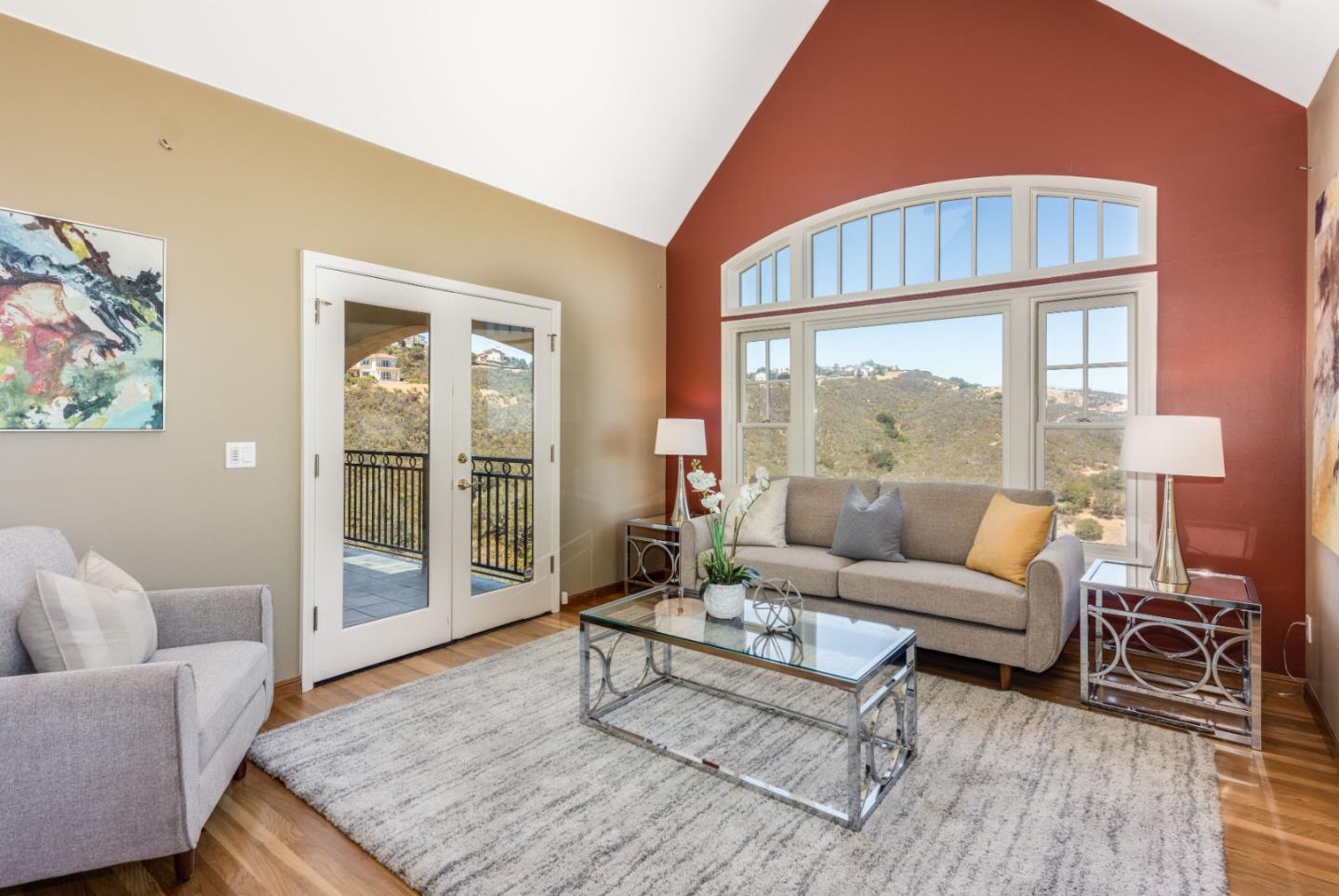 24 Shratton Avenue San Carlos, CA 94070 - Photo 12 of 13 a living room with furniture and a large window