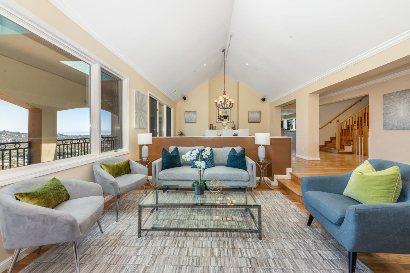 24 Shratton Avenue San Carlos, CA 94070 - Photo 13 of 13 a living room with furniture and a large window