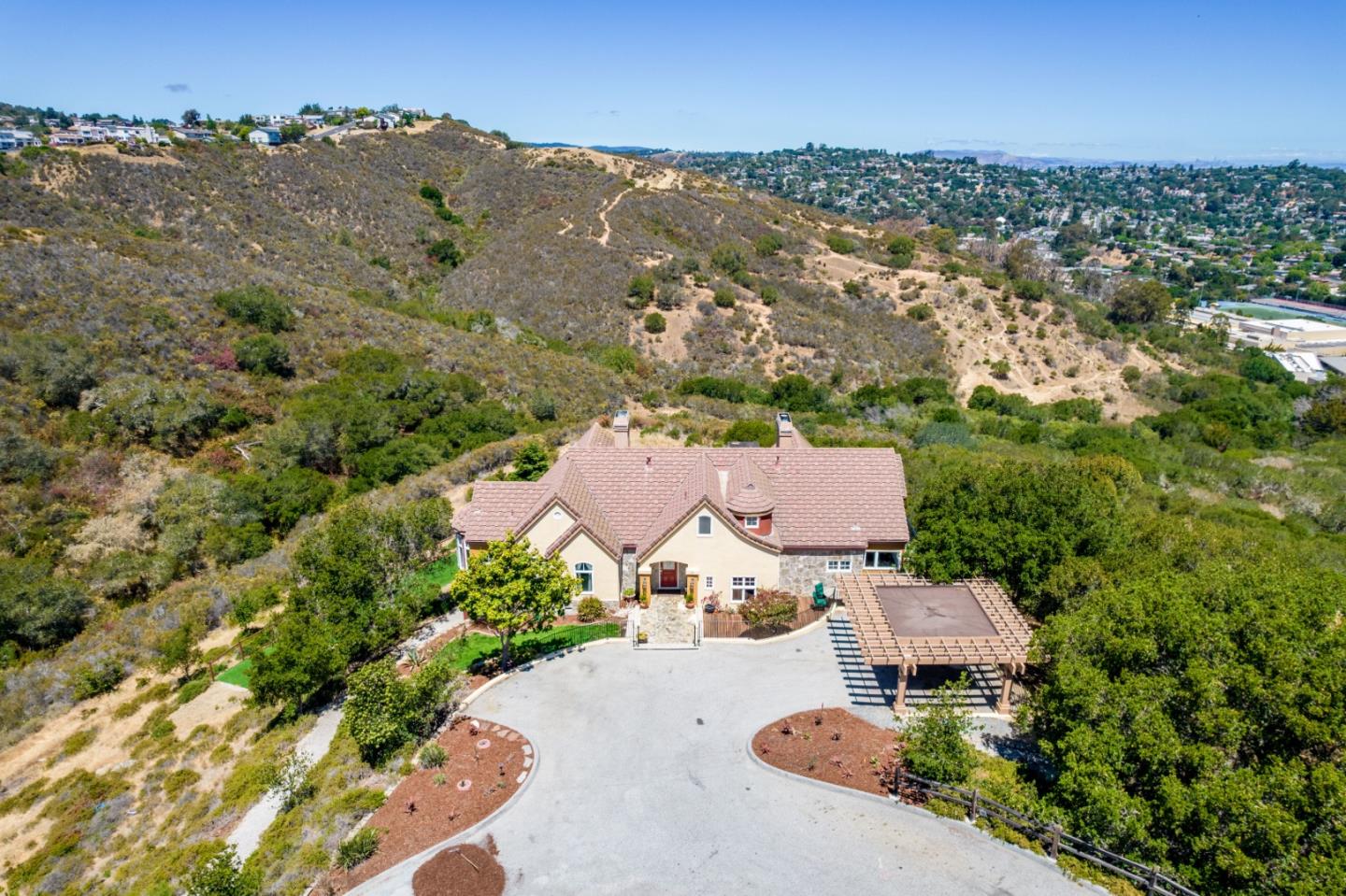 24 Shratton Avenue San Carlos, CA 94070 - Photo 6 of 13 an aerial view of a house with a garden
