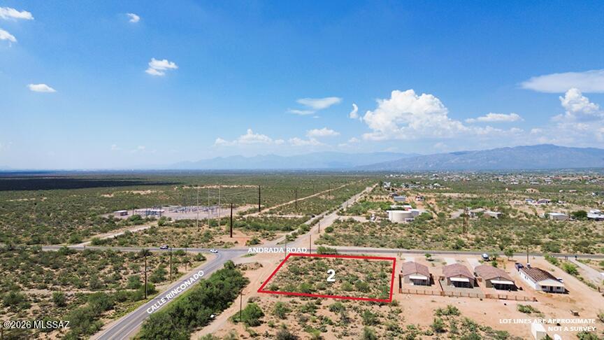 3144 East Andrada Road, Unit 31 Vail, AZ 85641 - Photo 2 of 16 Drone Labeled_Parcel 2__04